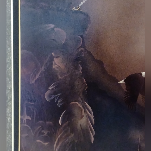 Mike Lafleur-S&N #42/300 Artwork & Arrowhead-Bald Eagle - Picture 6 of 8